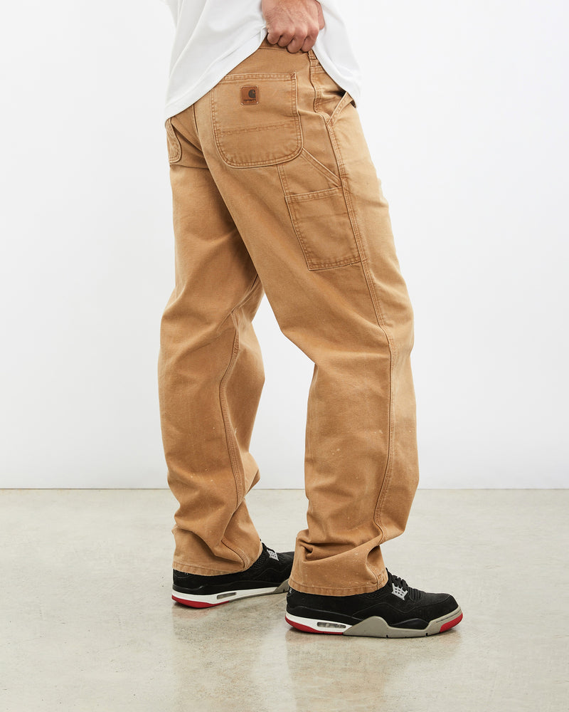 Vintage Carhartt Carpenter Pants <br>35" , The Real Deal , newtown, sydney, australia, thrift store, opshop, preloved, secondhand, sustainable, retro, antique, 70s, 80s, 90s, 2000s, 00s, fashion, clothing, streetwear, trendy, garment, style, boutique, store, shop, archive, sale, cheap, best, top