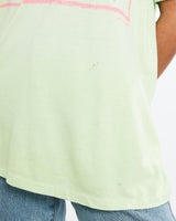 Vintage, 1990, MLB, Toronto, Blue, Jays, Tee, The Real Deal, size medium, colour Green, newtown, sydney, australia, thrift store, opshop, preloved, secondhand, sustainable, retro, antique, 70s, 80s, 90s, 2000s, 00s, fashion, clothing, streetwear, trendy, garment, style, boutique, store, shop, archive, sale, cheap, best, top, T-Shirts