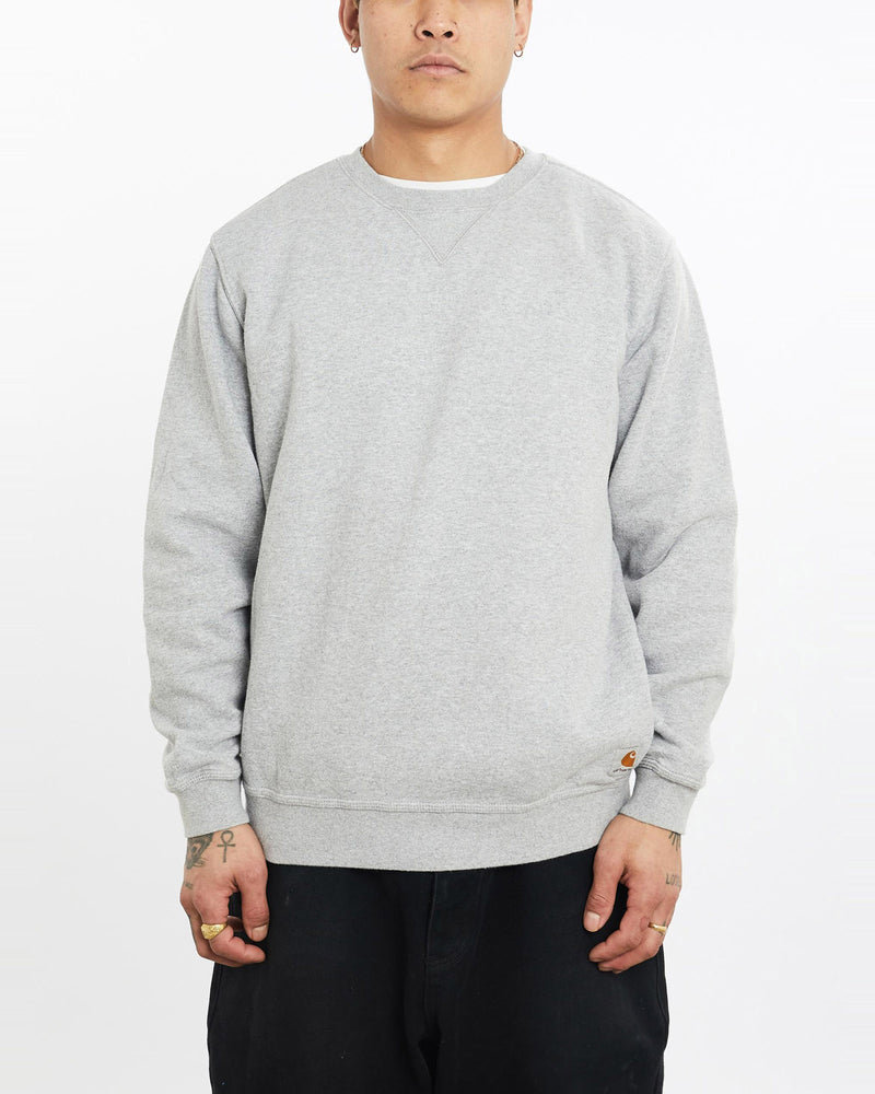 Vintage, Carhartt, Sweatshirt, The Real Deal, size large, colour Grey, newtown, sydney, australia, thrift store, opshop, preloved, secondhand, sustainable, retro, antique, 70s, 80s, 90s, 2000s, 00s, fashion, clothing, streetwear, trendy, garment, style, boutique, store, shop, archive, sale, cheap, best, top, Sweats and hoodies