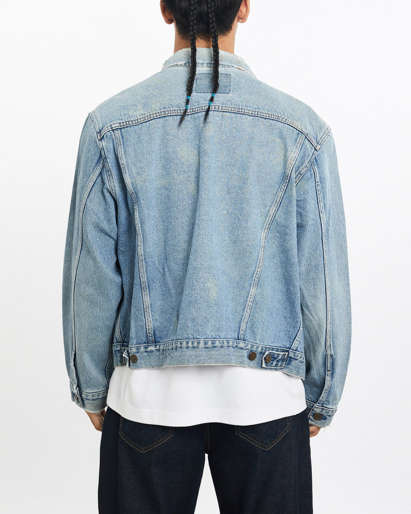 Vintage, Levi's, Orange, Tab, Denim, Jacket, The Real Deal, size large, colour Blue, newtown, sydney, australia, thrift store, opshop, preloved, secondhand, sustainable, retro, antique, 70s, 80s, 90s, 2000s, 00s, fashion, clothing, streetwear, trendy, garment, style, boutique, store, shop, archive, sale, cheap, best, top, Jackets