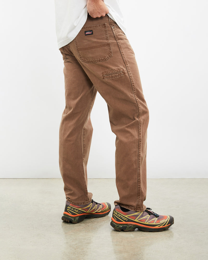 Vintage Dickies Workwear Pants <br>34" , The Real Deal , newtown, sydney, australia, thrift store, opshop, preloved, secondhand, sustainable, retro, antique, 70s, 80s, 90s, 2000s, 00s, fashion, clothing, streetwear, trendy, garment, style, boutique, store, shop, archive, sale, cheap, best, top