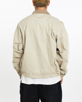 Vintage, 90s, Polo, Ralph, Lauren, Harrington, Jacket, The Real Deal, size extra large, colour Beige, newtown, sydney, australia, thrift store, opshop, preloved, secondhand, sustainable, retro, antique, 70s, 80s, 90s, 2000s, 00s, fashion, clothing, streetwear, trendy, garment, style, boutique, store, shop, archive, sale, cheap, best, top, Jackets