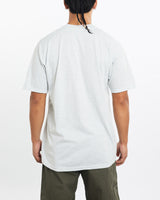 Vintage, Brad, Mueller, Racing, Tee, The Real Deal, size large, colour Grey, newtown, sydney, australia, thrift store, opshop, preloved, secondhand, sustainable, retro, antique, 70s, 80s, 90s, 2000s, 00s, fashion, clothing, streetwear, trendy, garment, style, boutique, store, shop, archive, sale, cheap, best, top, T-Shirts