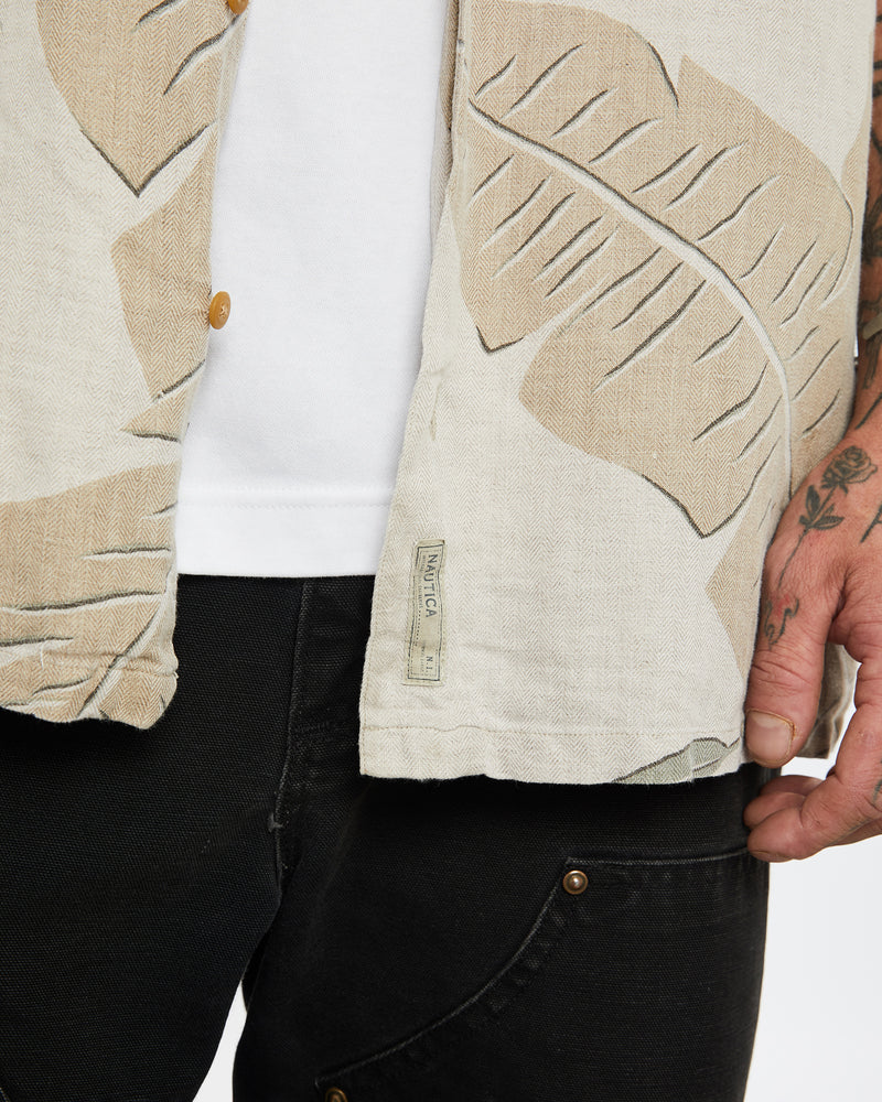 Vintage 90s Nautica Button Up Shirt <br>L , The Real Deal , newtown, sydney, australia, thrift store, opshop, preloved, secondhand, sustainable, retro, antique, 70s, 80s, 90s, 2000s, 00s, fashion, clothing, streetwear, trendy, garment, style, boutique, store, shop, archive, sale, cheap, best, top