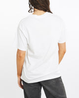 Vintage, MLB, Boston, Red, Sox, Tee, The Real Deal, size medium, colour White, newtown, sydney, australia, thrift store, opshop, preloved, secondhand, sustainable, retro, antique, 70s, 80s, 90s, 2000s, 00s, fashion, clothing, streetwear, trendy, garment, style, boutique, store, shop, archive, sale, cheap, best, top, T-Shirts