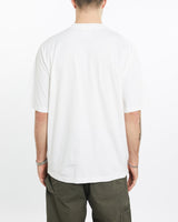 Vintage, Adidas, Tee, The Real Deal, size extra large, colour White, newtown, sydney, australia, thrift store, opshop, preloved, secondhand, sustainable, retro, antique, 70s, 80s, 90s, 2000s, 00s, fashion, clothing, streetwear, trendy, garment, style, boutique, store, shop, archive, sale, cheap, best, top, T-Shirts