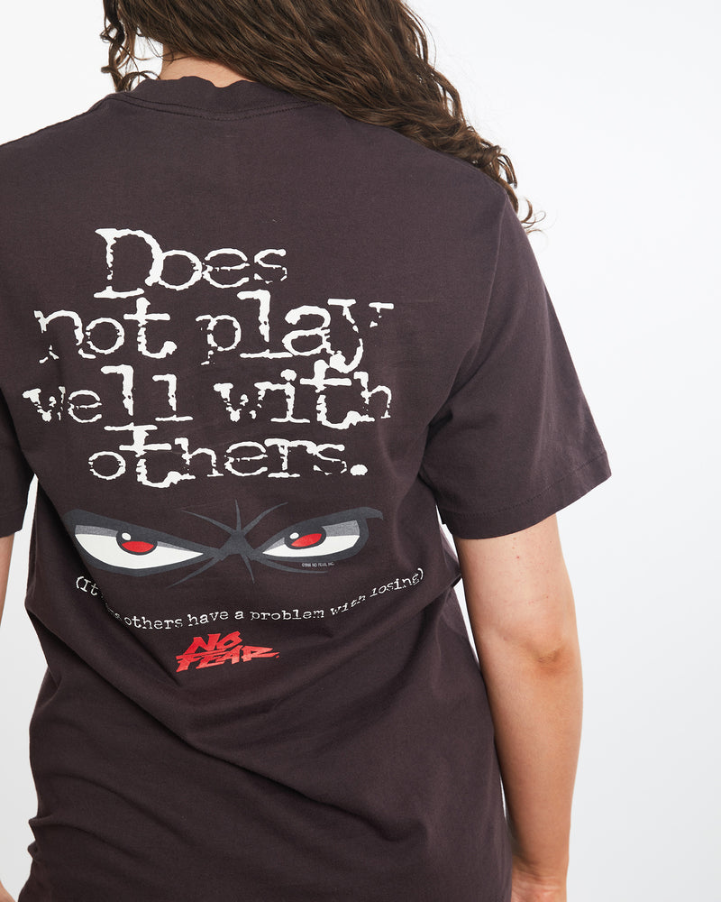 Vintage 1996 No Fear Surf Tee <br>M , The Real Deal , newtown, sydney, australia, thrift store, opshop, preloved, secondhand, sustainable, retro, antique, 70s, 80s, 90s, 2000s, 00s, fashion, clothing, streetwear, trendy, garment, style, boutique, store, shop, archive, sale, cheap, best, top