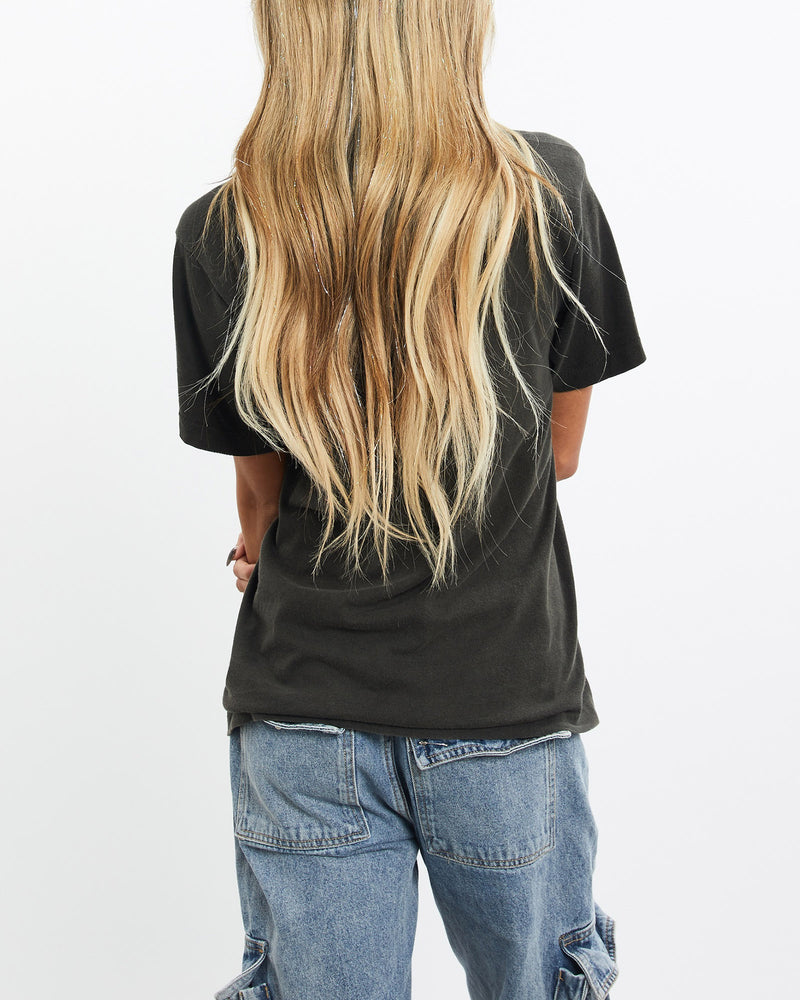 Vintage, 90s, NFL, Los, Angeles, Raiders, Tee, The Real Deal, size extra small, colour Black, newtown, sydney, australia, thrift store, opshop, preloved, secondhand, sustainable, retro, antique, 70s, 80s, 90s, 2000s, 00s, fashion, clothing, streetwear, trendy, garment, style, boutique, store, shop, archive, sale, cheap, best, top, T-Shirts