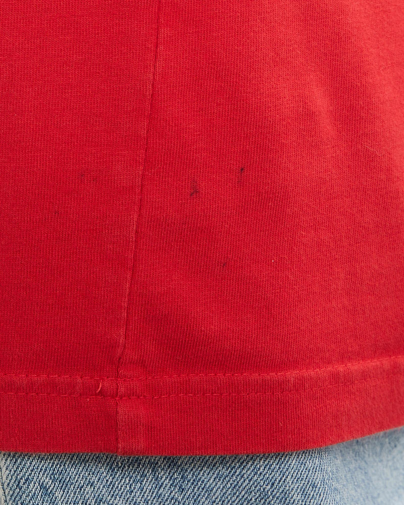 Vintage, 90s, Disney, Mickey, Mouse, Tee, The Real Deal, size extra small, colour Red, newtown, sydney, australia, thrift store, opshop, preloved, secondhand, sustainable, retro, antique, 70s, 80s, 90s, 2000s, 00s, fashion, clothing, streetwear, trendy, garment, style, boutique, store, shop, archive, sale, cheap, best, top, T-Shirts