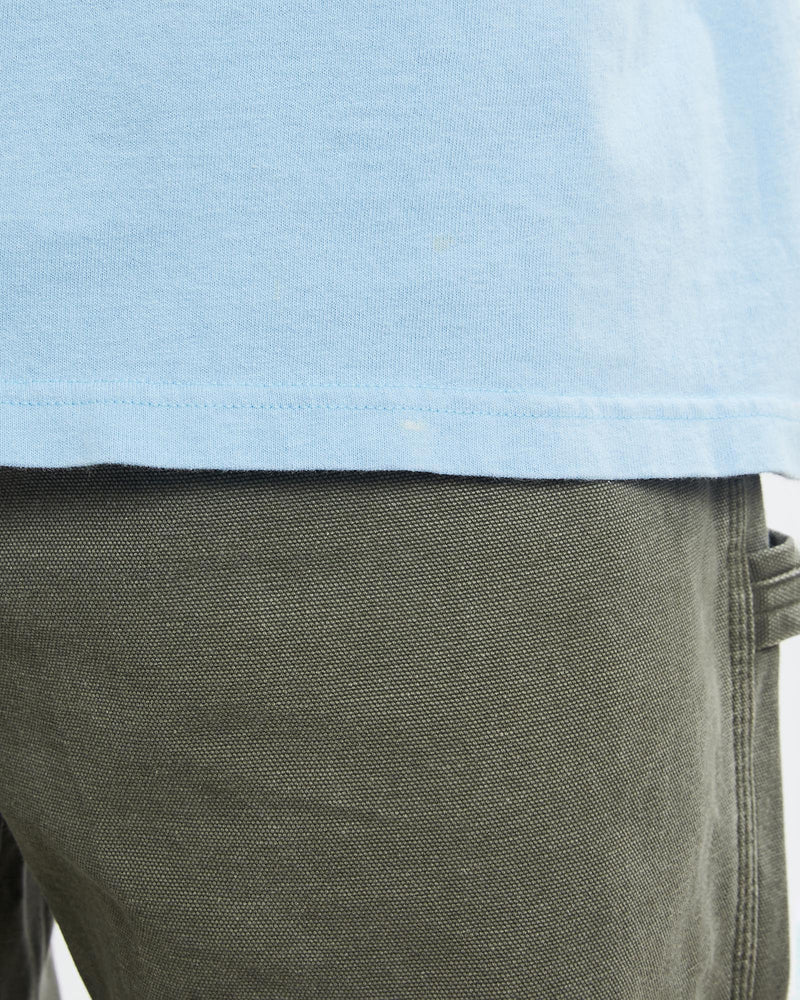 Vintage, University, of, North, Carolina, Football, Tee, The Real Deal, size large, colour Blue, newtown, sydney, australia, thrift store, opshop, preloved, secondhand, sustainable, retro, antique, 70s, 80s, 90s, 2000s, 00s, fashion, clothing, streetwear, trendy, garment, style, boutique, store, shop, archive, sale, cheap, best, top, T-Shirts