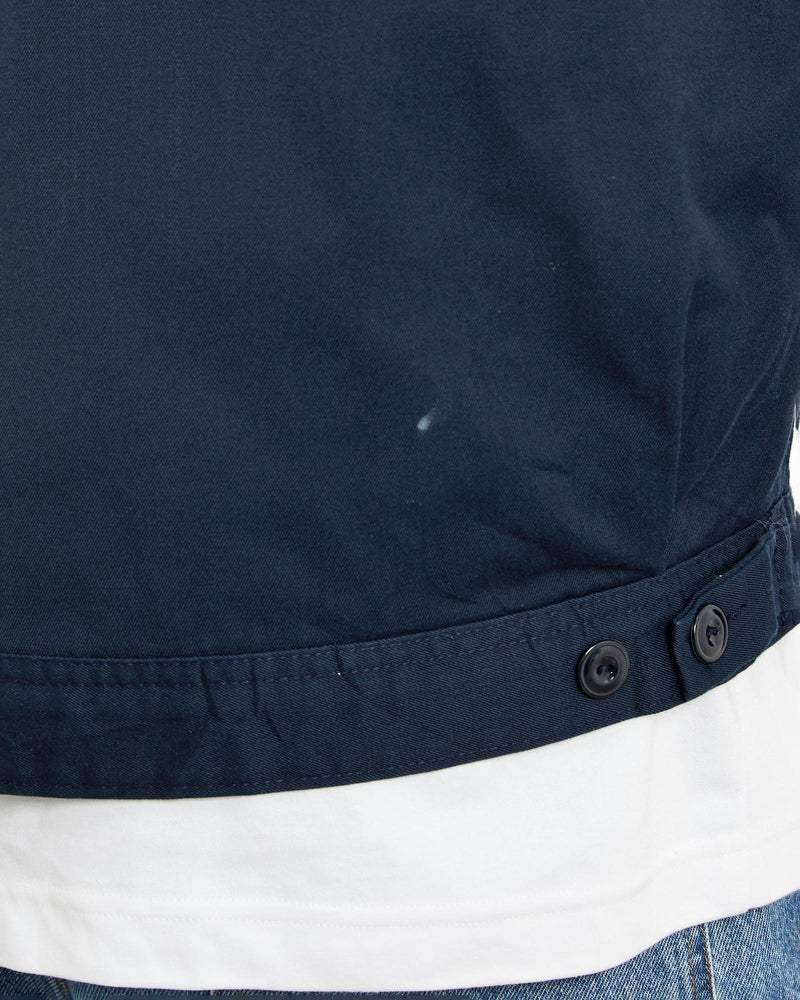 Vintage, Mechanic, Jacket, The Real Deal, size extra large, colour Blue, newtown, sydney, australia, thrift store, opshop, preloved, secondhand, sustainable, retro, antique, 70s, 80s, 90s, 2000s, 00s, fashion, clothing, streetwear, trendy, garment, style, boutique, store, shop, archive, sale, cheap, best, top, Jackets