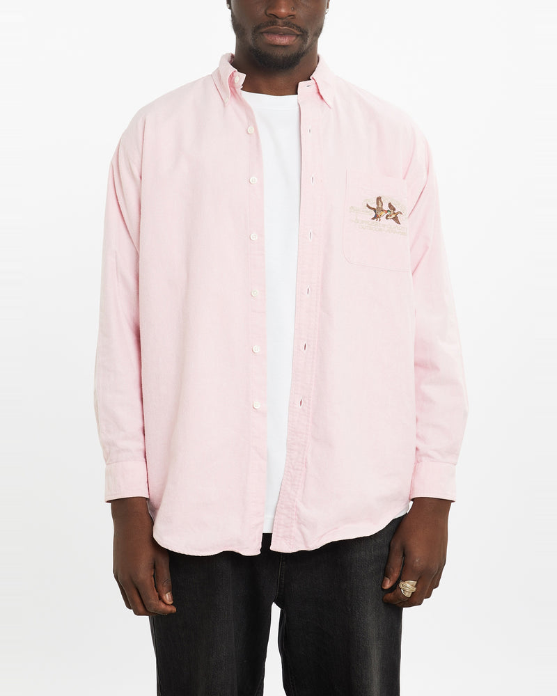 Vintage 90s Polo Ralph Lauren Sportsman Button Up Shirt <br>L , The Real Deal , newtown, sydney, australia, thrift store, opshop, preloved, secondhand, sustainable, retro, antique, 70s, 80s, 90s, 2000s, 00s, fashion, clothing, streetwear, trendy, garment, style, boutique, store, shop, archive, sale, cheap, best, top