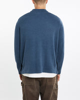 Vintage, 90s, Polo, Ralph, Lauren, Quarter, Zip, Sweater, The Real Deal, size extra large, colour Blue, newtown, sydney, australia, thrift store, opshop, preloved, secondhand, sustainable, retro, antique, 70s, 80s, 90s, 2000s, 00s, fashion, clothing, streetwear, trendy, garment, style, boutique, store, shop, archive, sale, cheap, best, top, Sweats and hoodies