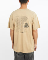 Vintage, Bison, Wildlife, Tee, The Real Deal, size large, colour Brown, newtown, sydney, australia, thrift store, opshop, preloved, secondhand, sustainable, retro, antique, 70s, 80s, 90s, 2000s, 00s, fashion, clothing, streetwear, trendy, garment, style, boutique, store, shop, archive, sale, cheap, best, top, T-Shirts