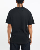 Vintage, NFL, Saints, vs, Colts, Super, Bowl, Tee, The Real Deal, size large, colour Black, newtown, sydney, australia, thrift store, opshop, preloved, secondhand, sustainable, retro, antique, 70s, 80s, 90s, 2000s, 00s, fashion, clothing, streetwear, trendy, garment, style, boutique, store, shop, archive, sale, cheap, best, top, T-Shirts