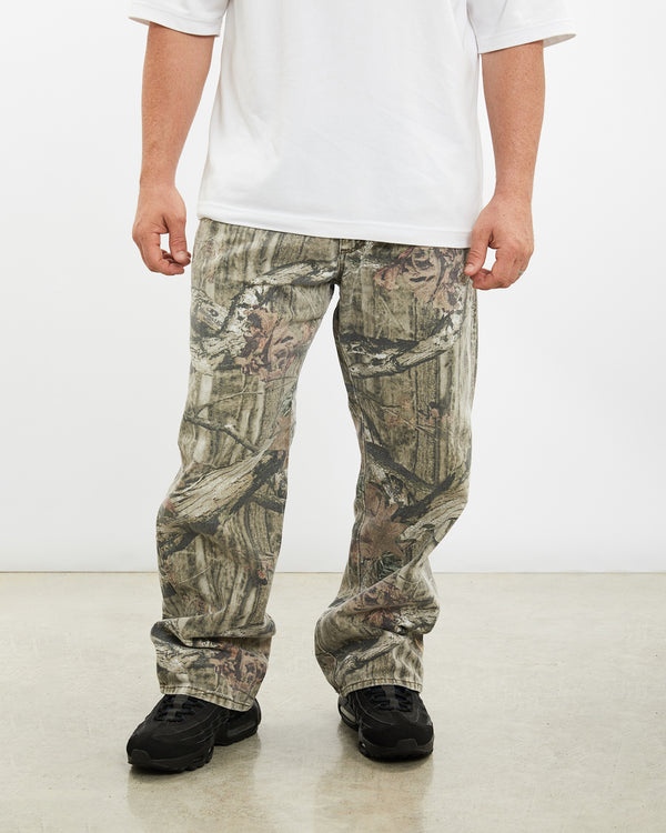 Vintage Mossy Oak Realtree Camo Pants <br>36" , The Real Deal , newtown, sydney, australia, thrift store, opshop, preloved, secondhand, sustainable, retro, antique, 70s, 80s, 90s, 2000s, 00s, fashion, clothing, streetwear, trendy, garment, style, boutique, store, shop, archive, sale, cheap, best, top