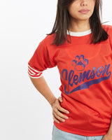 Vintage, 80s, NCAA, Clemson, Tigers, Jersey, The Real Deal, size double extra small, colour Orange, newtown, sydney, australia, thrift store, opshop, preloved, secondhand, sustainable, retro, antique, 70s, 80s, 90s, 2000s, 00s, fashion, clothing, streetwear, trendy, garment, style, boutique, store, shop, archive, sale, cheap, best, top, T-Shirts