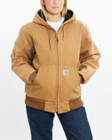 Vintage, Carhartt, Active', Jacket, The Real Deal, size medium, colour Brown, newtown, sydney, australia, thrift store, opshop, preloved, secondhand, sustainable, retro, antique, 70s, 80s, 90s, 2000s, 00s, fashion, clothing, streetwear, trendy, garment, style, boutique, store, shop, archive, sale, cheap, best, top, Jackets