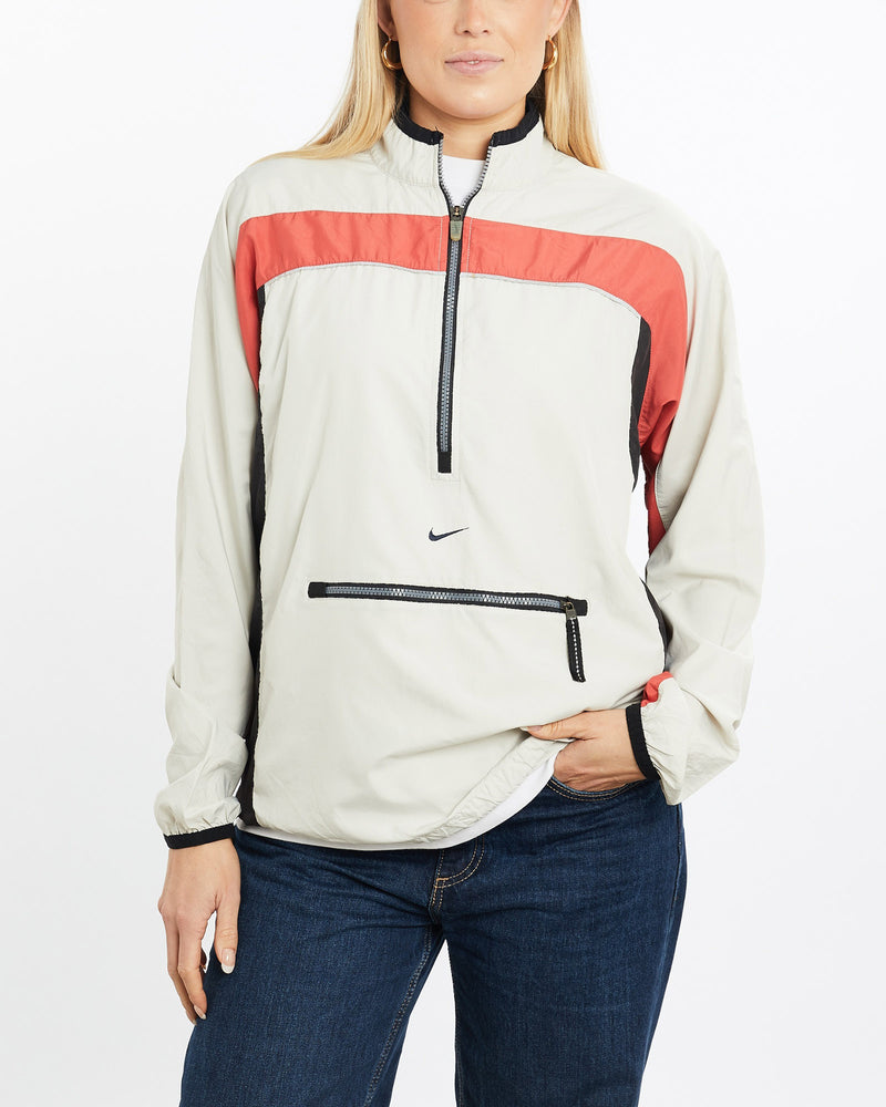 Vintage, 90s, Nike, Windbreaker, Jacket, The Real Deal, size medium, colour Multicolour, newtown, sydney, australia, thrift store, opshop, preloved, secondhand, sustainable, retro, antique, 70s, 80s, 90s, 2000s, 00s, fashion, clothing, streetwear, trendy, garment, style, boutique, store, shop, archive, sale, cheap, best, top, Jackets