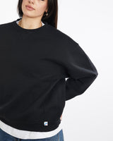 Vintage, Russell, Athletic, Sweatshirt, The Real Deal, size medium, colour Black, newtown, sydney, australia, thrift store, opshop, preloved, secondhand, sustainable, retro, antique, 70s, 80s, 90s, 2000s, 00s, fashion, clothing, streetwear, trendy, garment, style, boutique, store, shop, archive, sale, cheap, best, top, Sweats and hoodies