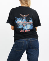 Vintage, 90s, Harley, Davidson, Cafe, Tee, The Real Deal, size medium, colour Black, newtown, sydney, australia, thrift store, opshop, preloved, secondhand, sustainable, retro, antique, 70s, 80s, 90s, 2000s, 00s, fashion, clothing, streetwear, trendy, garment, style, boutique, store, shop, archive, sale, cheap, best, top, T-Shirts