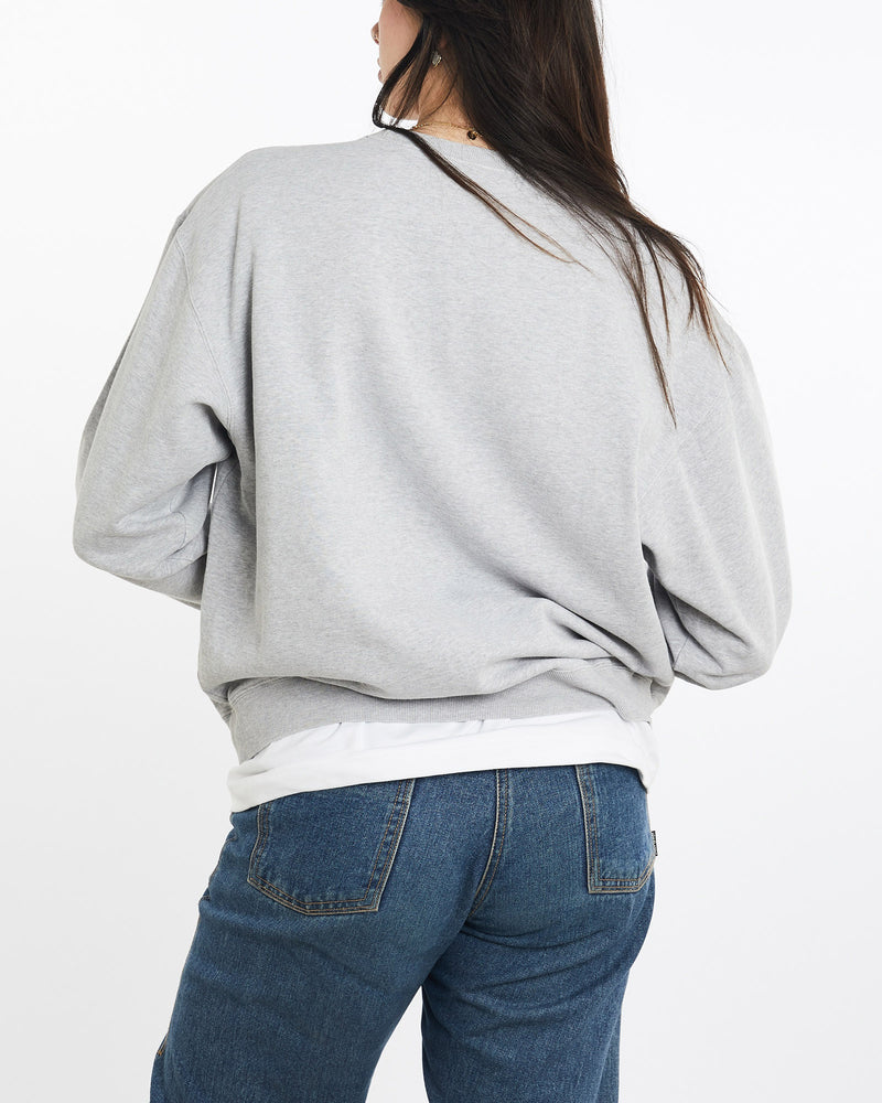 Vintage, Tommy, Hilfiger, Athletics, Sweatshirt, The Real Deal, size medium, colour Grey, newtown, sydney, australia, thrift store, opshop, preloved, secondhand, sustainable, retro, antique, 70s, 80s, 90s, 2000s, 00s, fashion, clothing, streetwear, trendy, garment, style, boutique, store, shop, archive, sale, cheap, best, top, Sweats and hoodies