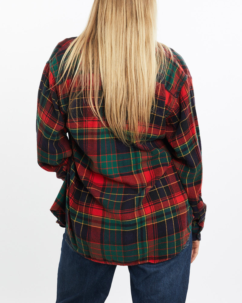 Vintage, Polo, Ralph, Lauren, Flannelette, Button, Up, Shirt, The Real Deal, size medium, colour Multicolour, newtown, sydney, australia, thrift store, opshop, preloved, secondhand, sustainable, retro, antique, 70s, 80s, 90s, 2000s, 00s, fashion, clothing, streetwear, trendy, garment, style, boutique, store, shop, archive, sale, cheap, best, top, Shirts