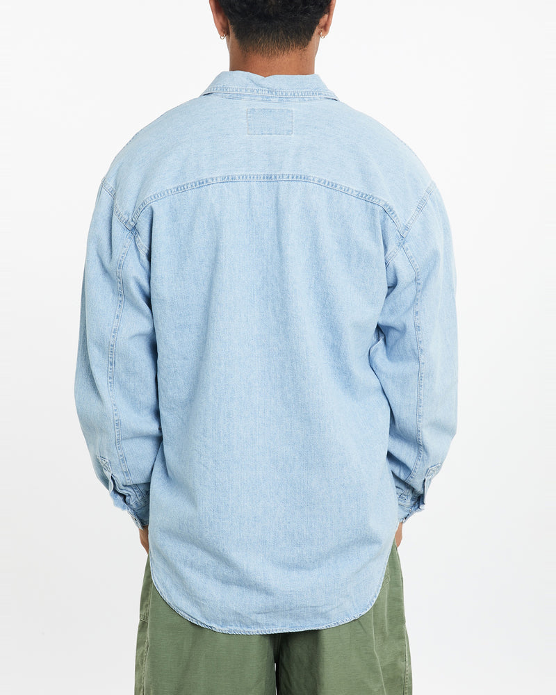 Vintage 90s Levi's Denim Button Up Shirt <br>XL , The Real Deal , newtown, sydney, australia, thrift store, opshop, preloved, secondhand, sustainable, retro, antique, 70s, 80s, 90s, 2000s, 00s, fashion, clothing, streetwear, trendy, garment, style, boutique, store, shop, archive, sale, cheap, best, top