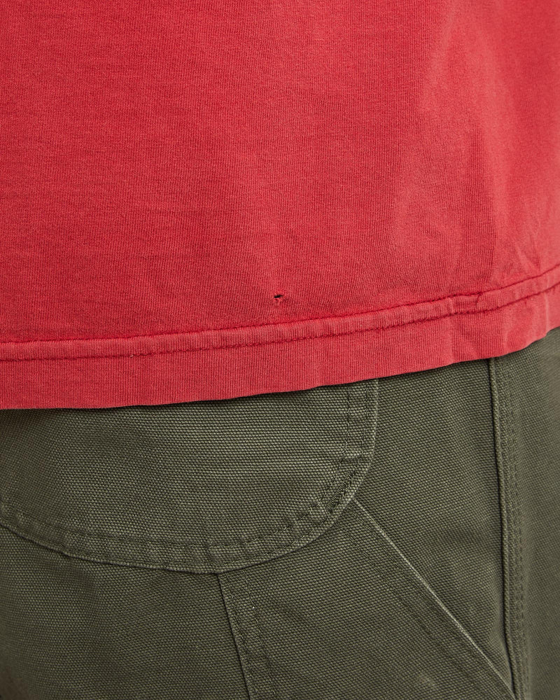 Vintage, Adidas, Tee, The Real Deal, size large, colour Red, newtown, sydney, australia, thrift store, opshop, preloved, secondhand, sustainable, retro, antique, 70s, 80s, 90s, 2000s, 00s, fashion, clothing, streetwear, trendy, garment, style, boutique, store, shop, archive, sale, cheap, best, top, T-Shirts