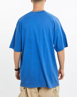 Vintage, 90s, NFL, New, England, Patriots, Tee, The Real Deal, size extra large, colour Blue, newtown, sydney, australia, thrift store, opshop, preloved, secondhand, sustainable, retro, antique, 70s, 80s, 90s, 2000s, 00s, fashion, clothing, streetwear, trendy, garment, style, boutique, store, shop, archive, sale, cheap, best, top, T-Shirts