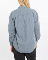 Vintage, 90s, Polo, Ralph, Lauren, Short, Sleeve, Button, Up, Shirt, The Real Deal, size medium, colour Blue, newtown, sydney, australia, thrift store, opshop, preloved, secondhand, sustainable, retro, antique, 70s, 80s, 90s, 2000s, 00s, fashion, clothing, streetwear, trendy, garment, style, boutique, store, shop, archive, sale, cheap, best, top, Shirts