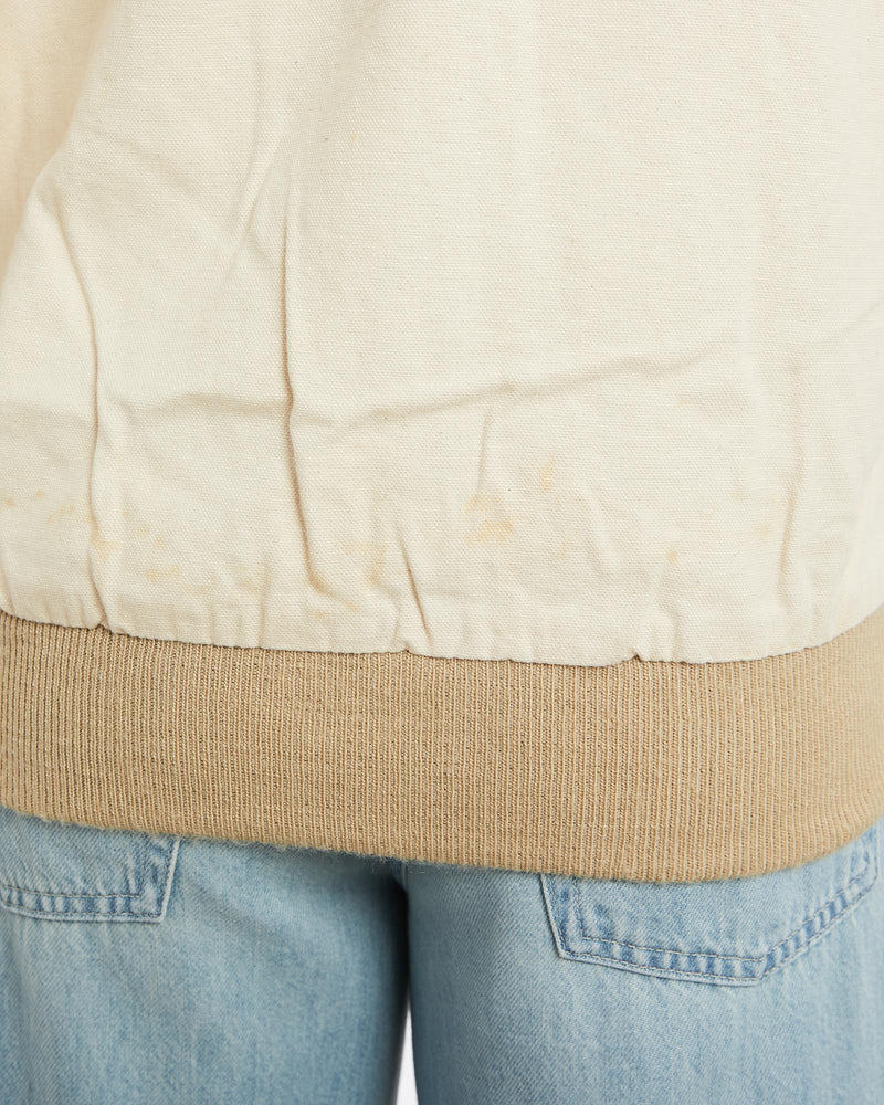 Vintage, 90s, Carhartt, Santa, Fe', Bomber, Jacket, The Real Deal, size small, colour Beige, newtown, sydney, australia, thrift store, opshop, preloved, secondhand, sustainable, retro, antique, 70s, 80s, 90s, 2000s, 00s, fashion, clothing, streetwear, trendy, garment, style, boutique, store, shop, archive, sale, cheap, best, top, Jackets