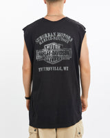 Vintage, Harley, Davidson, Tank, The Real Deal, size extra large, colour Black, newtown, sydney, australia, thrift store, opshop, preloved, secondhand, sustainable, retro, antique, 70s, 80s, 90s, 2000s, 00s, fashion, clothing, streetwear, trendy, garment, style, boutique, store, shop, archive, sale, cheap, best, top, T-Shirts