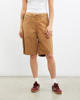 Vintage, Dickies, Carpenter, Shorts, The Real Deal, size 31", colour Brown, newtown, sydney, australia, thrift store, opshop, preloved, secondhand, sustainable, retro, antique, 70s, 80s, 90s, 2000s, 00s, fashion, clothing, streetwear, trendy, garment, style, boutique, store, shop, archive, sale, cheap, best, top, Shorts