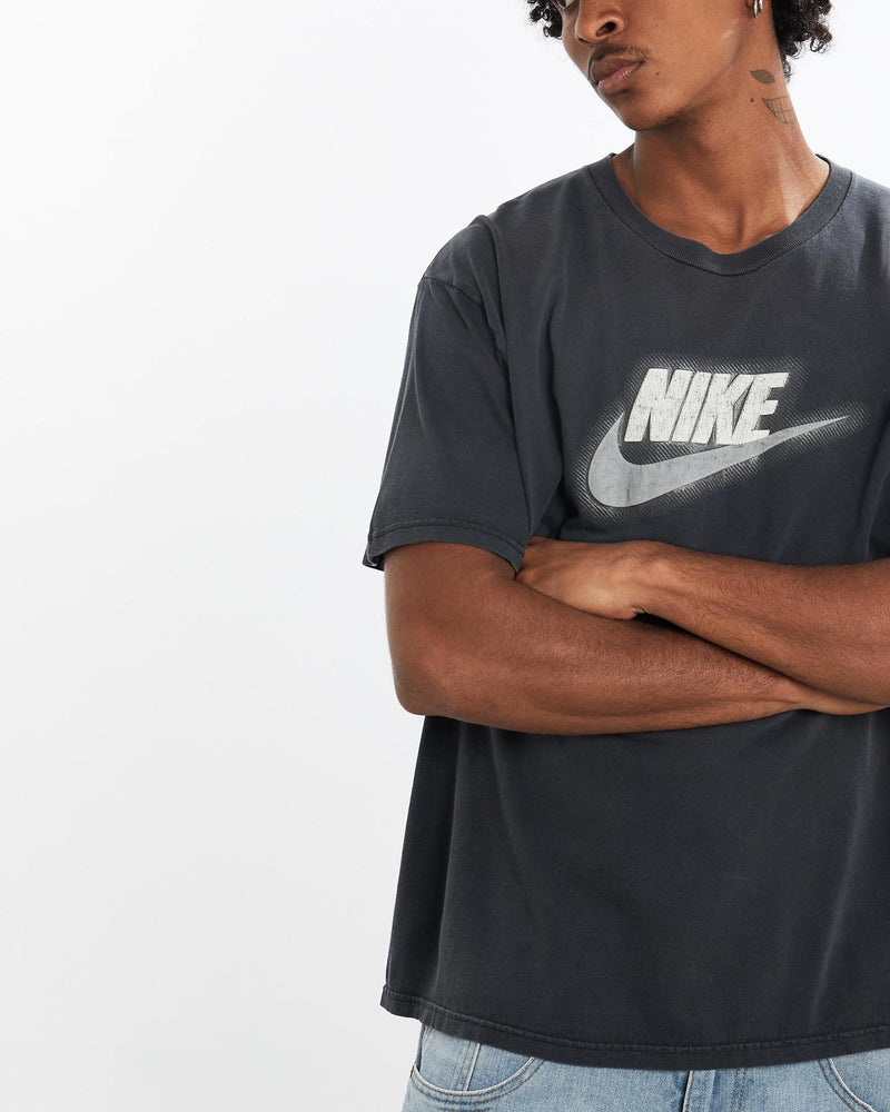 Vintage, Nike, Tee, The Real Deal, size large, colour Black, newtown, sydney, australia, thrift store, opshop, preloved, secondhand, sustainable, retro, antique, 70s, 80s, 90s, 2000s, 00s, fashion, clothing, streetwear, trendy, garment, style, boutique, store, shop, archive, sale, cheap, best, top, T-Shirts