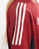Vintage, Adidas, FC, Bayern, Munchen, Soccer, Jersey, Tee, The Real Deal, size small, colour Burgundy, newtown, sydney, australia, thrift store, opshop, preloved, secondhand, sustainable, retro, antique, 70s, 80s, 90s, 2000s, 00s, fashion, clothing, streetwear, trendy, garment, style, boutique, store, shop, archive, sale, cheap, best, top, T-Shirts