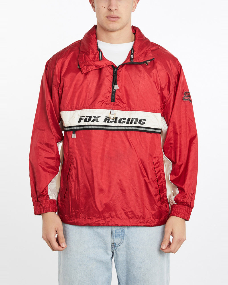 Vintage, Fox, Racing, Windbreaker, Jacket, The Real Deal, size double extra large, colour Multicolour, newtown, sydney, australia, thrift store, opshop, preloved, secondhand, sustainable, retro, antique, 70s, 80s, 90s, 2000s, 00s, fashion, clothing, streetwear, trendy, garment, style, boutique, store, shop, archive, sale, cheap, best, top, Jackets