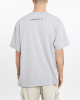 Vintage, Carhartt, Tee, The Real Deal, size extra large, colour Grey, newtown, sydney, australia, thrift store, opshop, preloved, secondhand, sustainable, retro, antique, 70s, 80s, 90s, 2000s, 00s, fashion, clothing, streetwear, trendy, garment, style, boutique, store, shop, archive, sale, cheap, best, top, T-Shirts