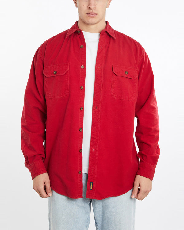 Vintage, Woolrich, Button, Up, Shirt, The Real Deal, size double extra large, colour Red, newtown, sydney, australia, thrift store, opshop, preloved, secondhand, sustainable, retro, antique, 70s, 80s, 90s, 2000s, 00s, fashion, clothing, streetwear, trendy, garment, style, boutique, store, shop, archive, sale, cheap, best, top, Shirts