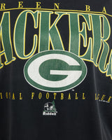 Vintage, 1996, NFL, Green, Bay, Packers, Tee, The Real Deal, size medium, colour Black, newtown, sydney, australia, thrift store, opshop, preloved, secondhand, sustainable, retro, antique, 70s, 80s, 90s, 2000s, 00s, fashion, clothing, streetwear, trendy, garment, style, boutique, store, shop, archive, sale, cheap, best, top, T-Shirts