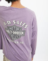 Vintage 1996 Harley Davidson Long Sleeve Tee <br>M , The Real Deal , newtown, sydney, australia, thrift store, opshop, preloved, secondhand, sustainable, retro, antique, 70s, 80s, 90s, 2000s, 00s, fashion, clothing, streetwear, trendy, garment, style, boutique, store, shop, archive, sale, cheap, best, top
