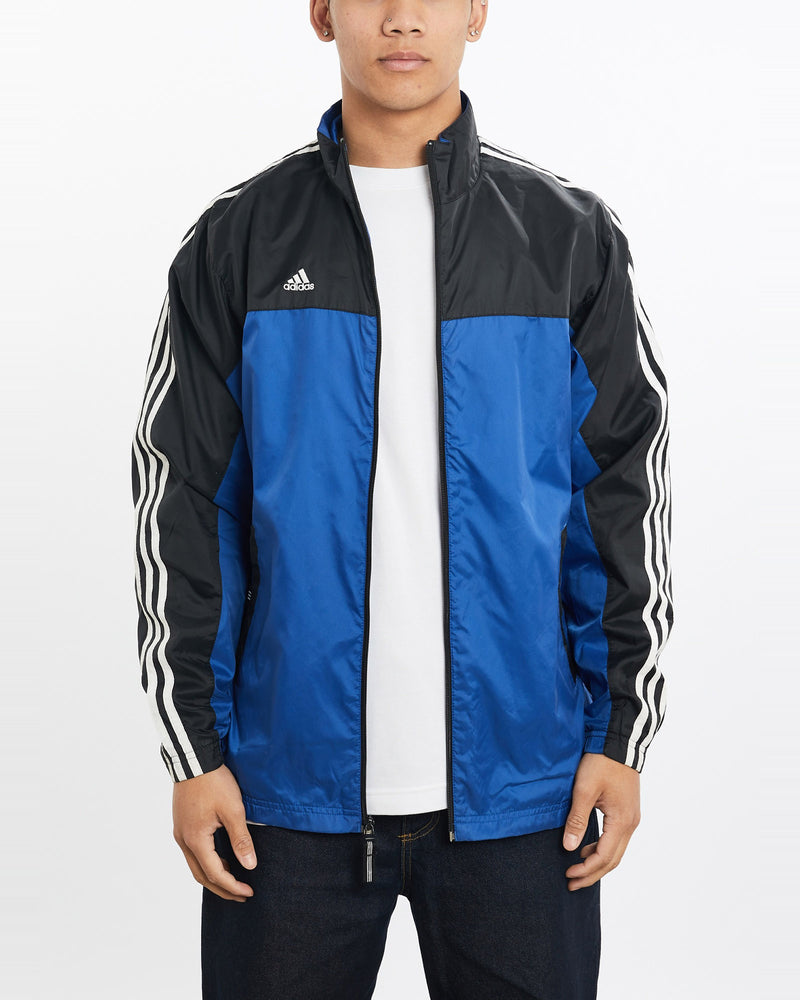 Vintage, Adidas, Windbreaker, Jacket, The Real Deal, size large, colour Multicolour, newtown, sydney, australia, thrift store, opshop, preloved, secondhand, sustainable, retro, antique, 70s, 80s, 90s, 2000s, 00s, fashion, clothing, streetwear, trendy, garment, style, boutique, store, shop, archive, sale, cheap, best, top, Jackets