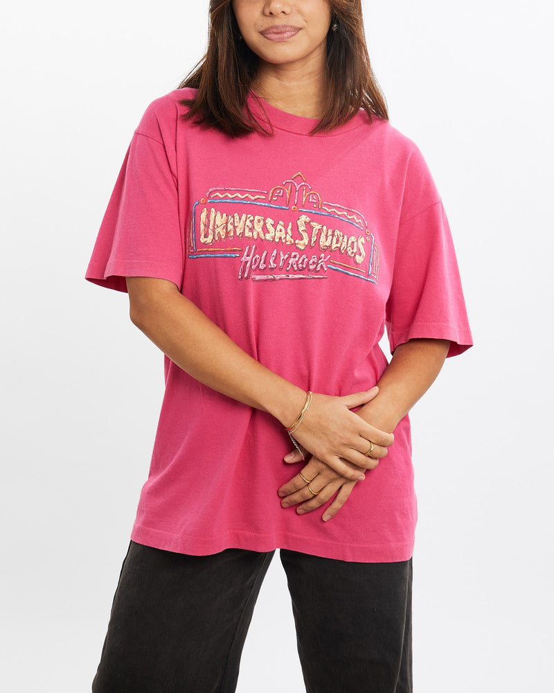 Vintage, 90s, Universal, Studios, Hollyrock, -, The, Flintstones, Tee, The Real Deal, size extra small, colour Black, newtown, sydney, australia, thrift store, opshop, preloved, secondhand, sustainable, retro, antique, 70s, 80s, 90s, 2000s, 00s, fashion, clothing, streetwear, trendy, garment, style, boutique, store, shop, archive, sale, cheap, best, top, T-Shirts