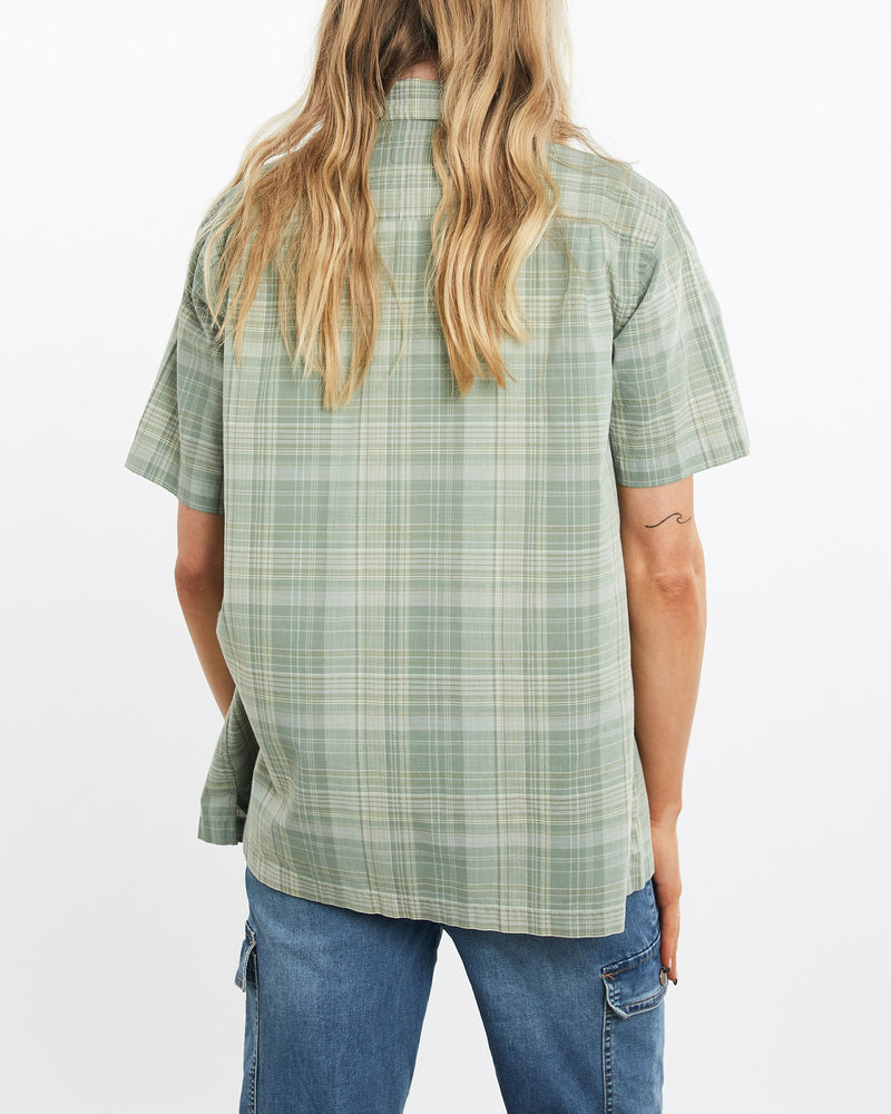 Vintage, 90s, Polo, Ralph, Lauren, Short, Sleeve, Button, Up, Shirt, The Real Deal, size medium, colour Green, newtown, sydney, australia, thrift store, opshop, preloved, secondhand, sustainable, retro, antique, 70s, 80s, 90s, 2000s, 00s, fashion, clothing, streetwear, trendy, garment, style, boutique, store, shop, archive, sale, cheap, best, top, Shirts