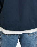 Vintage, Mechanic, Jacket, The Real Deal, size extra large, colour Blue, newtown, sydney, australia, thrift store, opshop, preloved, secondhand, sustainable, retro, antique, 70s, 80s, 90s, 2000s, 00s, fashion, clothing, streetwear, trendy, garment, style, boutique, store, shop, archive, sale, cheap, best, top, Jackets