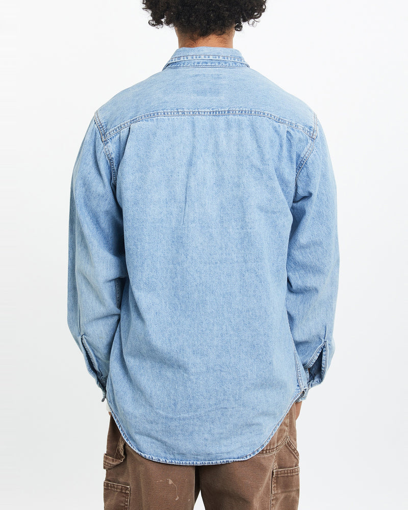 Vintage 90s Levi's Denim Button Up Shirt <br>M , The Real Deal , newtown, sydney, australia, thrift store, opshop, preloved, secondhand, sustainable, retro, antique, 70s, 80s, 90s, 2000s, 00s, fashion, clothing, streetwear, trendy, garment, style, boutique, store, shop, archive, sale, cheap, best, top