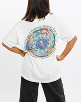 Vintage, 90s, Ecologically, Aware, Horoscope, Tee, The Real Deal, size extra small, colour Grey, newtown, sydney, australia, thrift store, opshop, preloved, secondhand, sustainable, retro, antique, 70s, 80s, 90s, 2000s, 00s, fashion, clothing, streetwear, trendy, garment, style, boutique, store, shop, archive, sale, cheap, best, top, T-Shirts