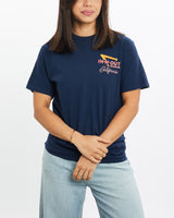 Vintage, In-N-Out, Burger, Tee, The Real Deal, size double extra small, colour Navy, newtown, sydney, australia, thrift store, opshop, preloved, secondhand, sustainable, retro, antique, 70s, 80s, 90s, 2000s, 00s, fashion, clothing, streetwear, trendy, garment, style, boutique, store, shop, archive, sale, cheap, best, top, T-Shirts