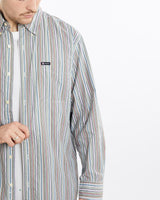 Vintage, 90s, Chaps, Ralph, Lauren, Button, Up, Shirt, The Real Deal, size extra large, colour Multicolour, newtown, sydney, australia, thrift store, opshop, preloved, secondhand, sustainable, retro, antique, 70s, 80s, 90s, 2000s, 00s, fashion, clothing, streetwear, trendy, garment, style, boutique, store, shop, archive, sale, cheap, best, top, Shirts