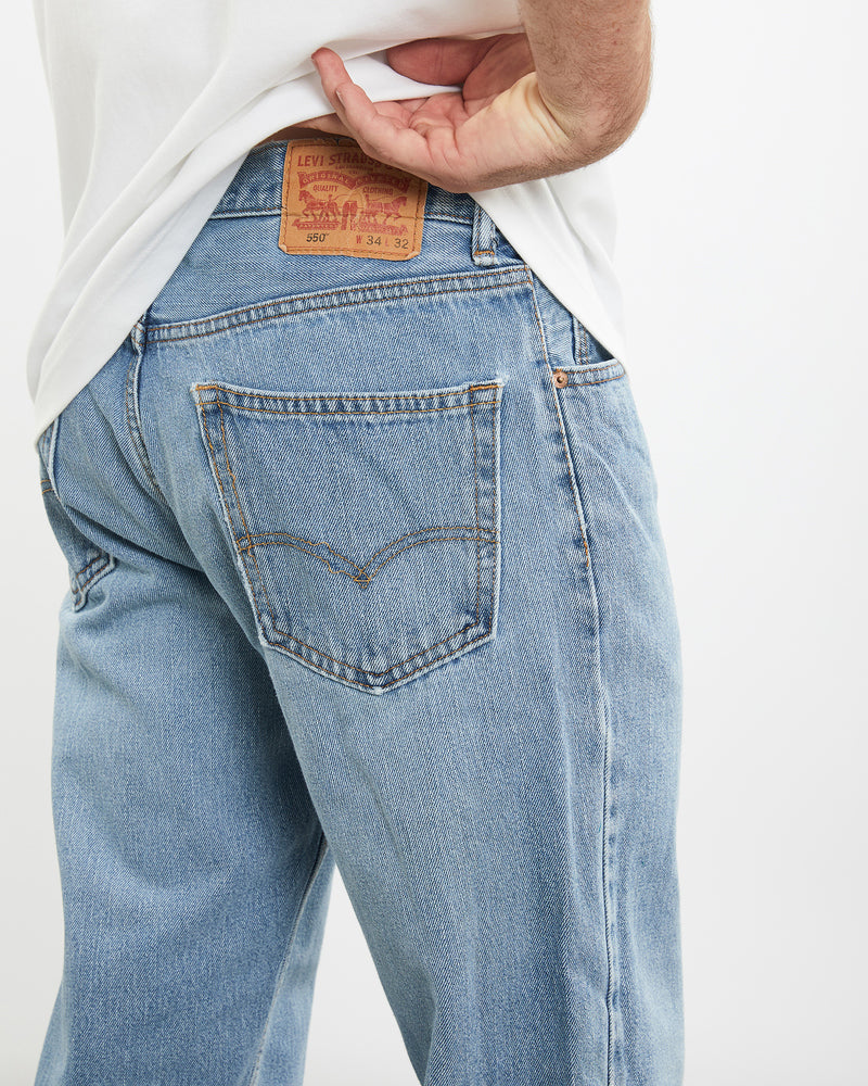 Vintage Levi's 550 Denim Jeans <br>34"